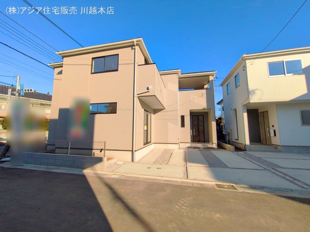 埼玉県川越市今成1丁目の新築戸建て完成写真 2025年1月8日撮影