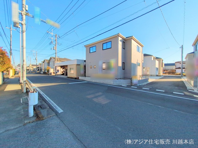 埼玉県川越市今成1丁目の新築戸建て完成写真 2025年1月8日撮影