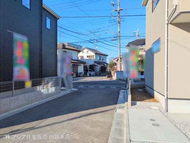 埼玉県川越市今成1丁目の新築戸建て完成写真 2025年1月8日撮影