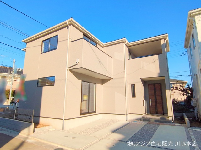 埼玉県川越市今成1丁目の新築戸建て完成写真 2025年1月8日撮影
