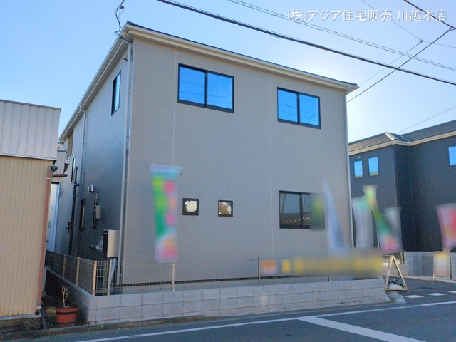 埼玉県川越市今成1丁目の新築戸建て完成写真 2025年1月8日撮影