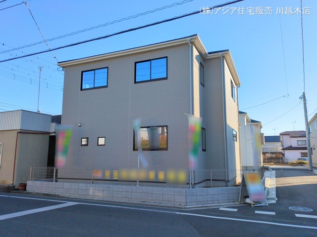 埼玉県川越市今成1丁目の新築戸建て完成写真 2025年1月8日撮影