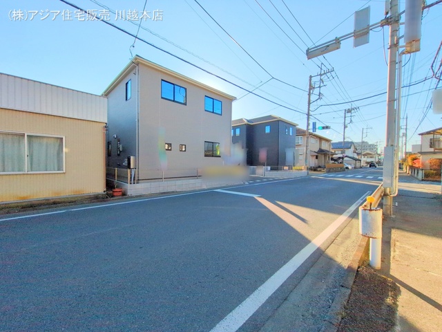 埼玉県川越市今成1丁目の新築戸建て完成写真 2025年1月8日撮影
