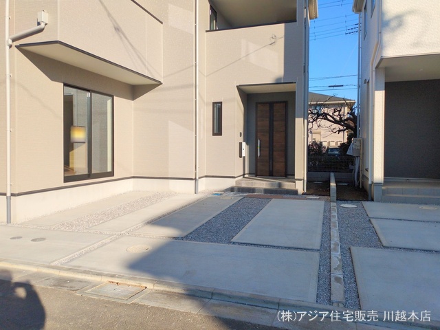 埼玉県川越市今成1丁目の新築戸建て完成写真 2025年1月8日撮影