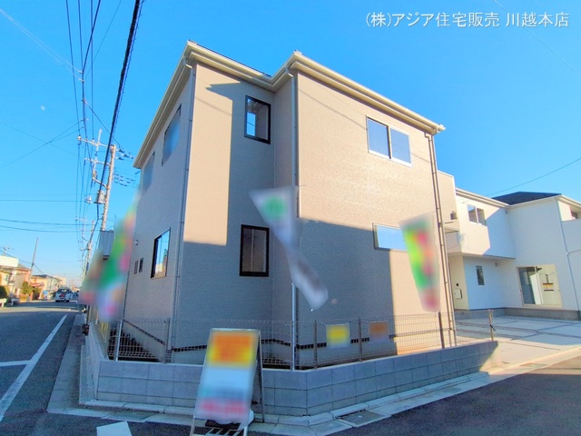 埼玉県川越市今成1丁目の新築戸建て完成写真 2025年1月8日撮影