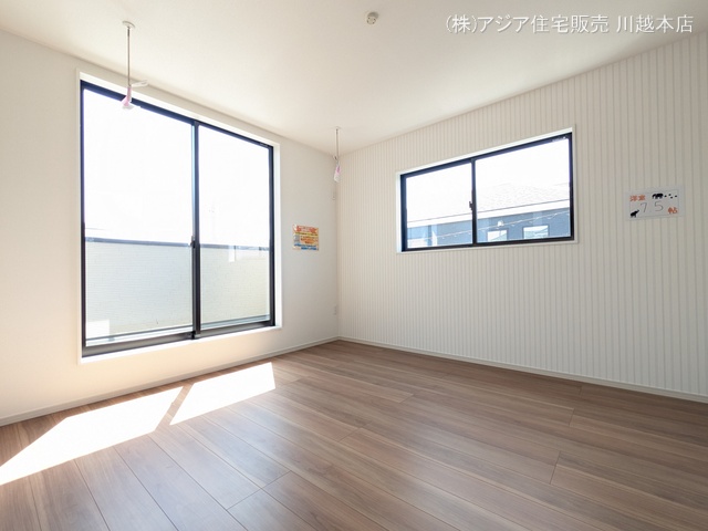 埼玉県川越市今成1丁目の新築戸建て居室メイン写真 2025年8月28日撮影
