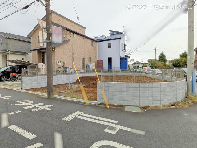 埼玉県狭山市大字水野の新築戸建て更地・土地写真 2024年10月24日撮影