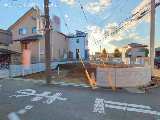 埼玉県狭山市大字水野の新築戸建て更地・土地写真 2024年11月21日撮影