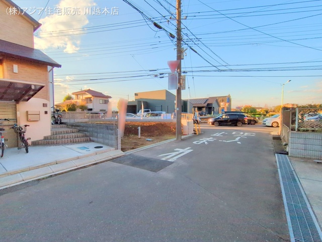 埼玉県狭山市大字水野の新築戸建て更地・土地写真 2024年11月21日撮影