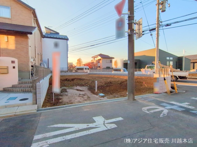 埼玉県狭山市大字水野の新築戸建て更地・土地写真 2024年12月15日撮影