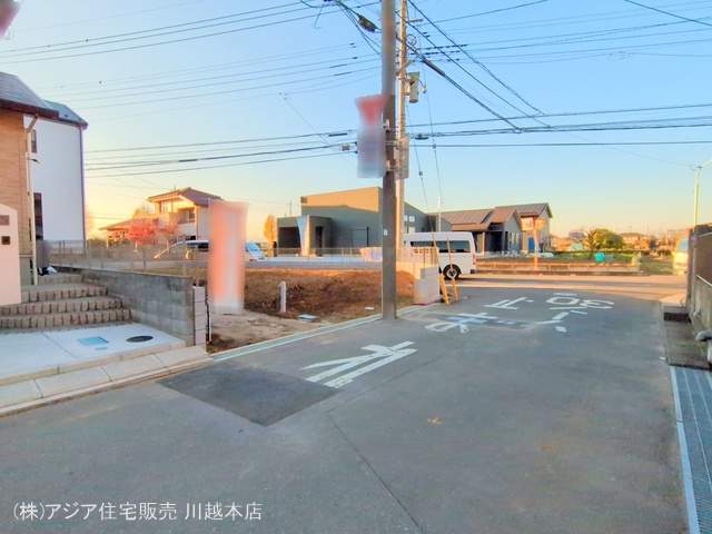 埼玉県狭山市大字水野の新築戸建て更地・土地写真 2024年12月15日撮影