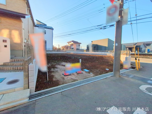 埼玉県狭山市大字水野の新築戸建て更地・土地写真 2025年1月8日撮影