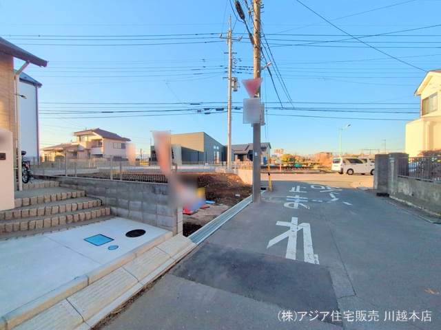 埼玉県狭山市大字水野の新築戸建て更地・土地写真 2025年1月8日撮影