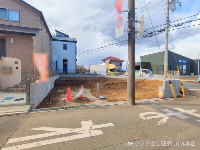 埼玉県狭山市大字水野の新築戸建て更地・土地写真 2025年2月3日撮影