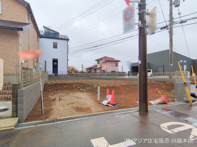 埼玉県狭山市大字水野の新築戸建て更地・土地写真 2025年3月4日撮影