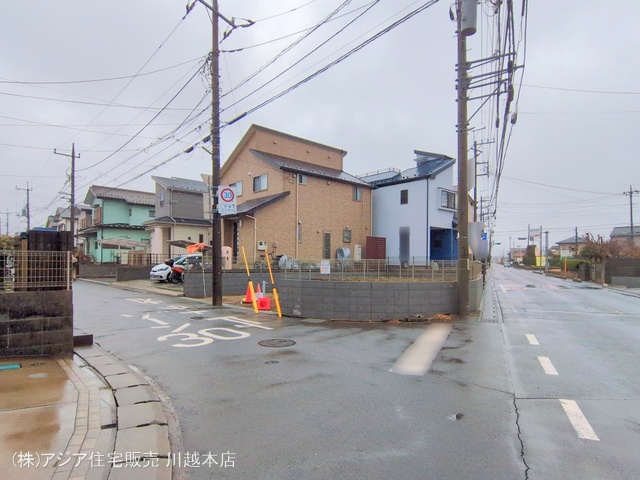埼玉県狭山市大字水野の新築戸建て更地・土地写真 2025年3月4日撮影