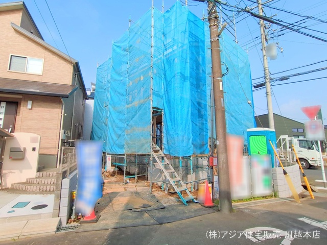埼玉県狭山市大字水野の新築戸建て上棟写真 2025年7月9日撮影