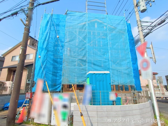 埼玉県狭山市大字水野の新築戸建て上棟写真 2025年7月9日撮影