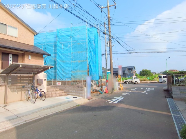 埼玉県狭山市大字水野の新築戸建て上棟写真 2025年7月9日撮影