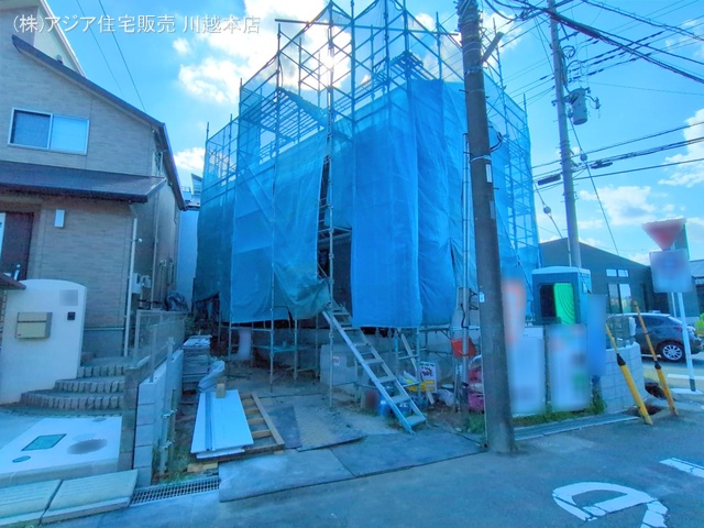 埼玉県狭山市大字水野の新築戸建てシート写真 2025年7月30日撮影