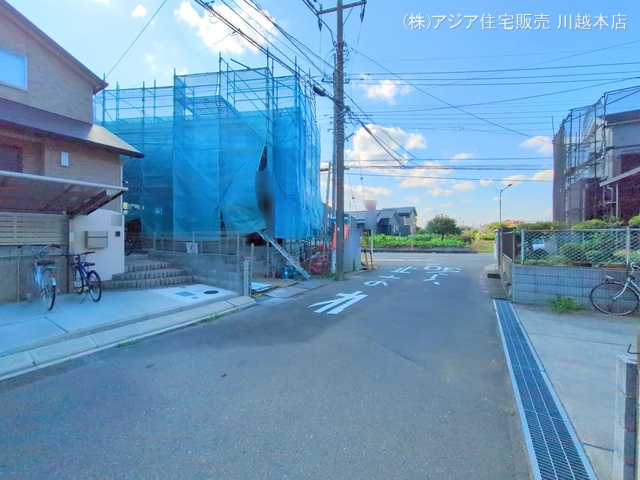 埼玉県狭山市大字水野の新築戸建てシート写真 2025年7月30日撮影