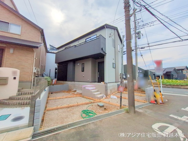 埼玉県狭山市大字水野の新築戸建て外構写真 2025年9月2日撮影