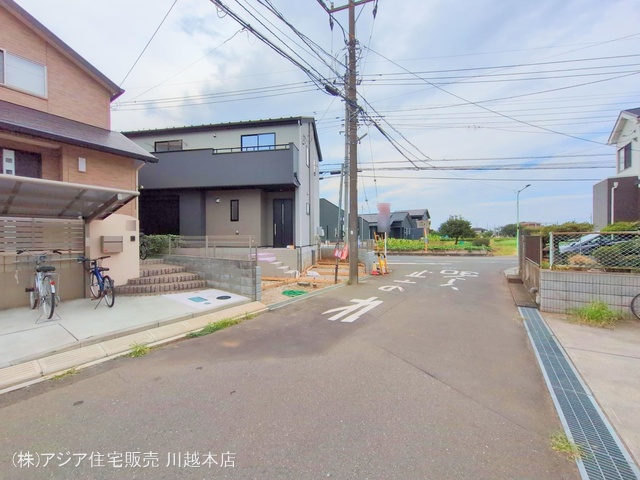 埼玉県狭山市大字水野の新築戸建て外構写真 2025年9月2日撮影