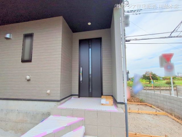 埼玉県狭山市大字水野の新築戸建て外構写真 2025年9月2日撮影