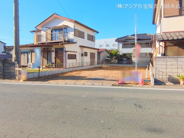 埼玉県川越市大字豊田本の新築戸建て更地・土地写真 2024年11月18日撮影