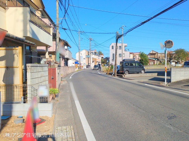 埼玉県川越市大字豊田本の新築戸建て更地・土地写真 2024年11月18日撮影