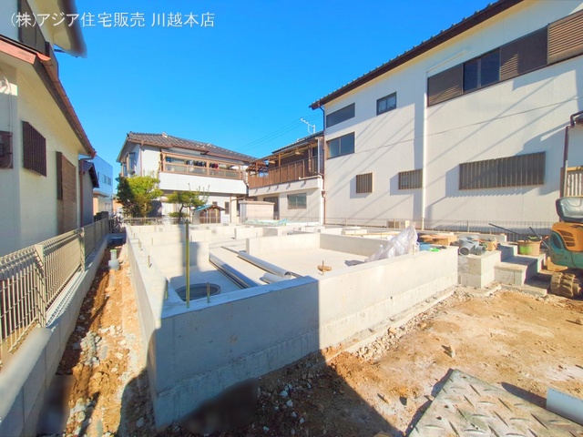 埼玉県川越市大字豊田本の新築戸建て基礎写真 2024年12月5日撮影