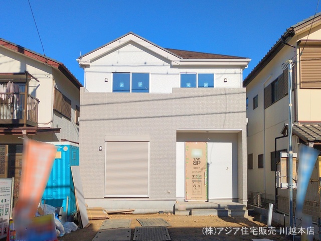 埼玉県川越市大字豊田本の新築戸建て外構写真 2025年1月29日撮影