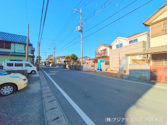 埼玉県川越市大字豊田本の新築戸建て外構写真 2025年1月29日撮影