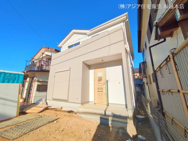埼玉県川越市大字豊田本の新築戸建て外構写真 2025年1月29日撮影