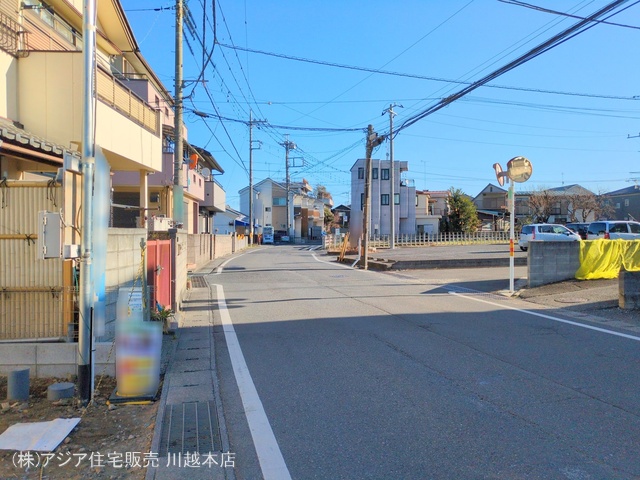 埼玉県川越市大字豊田本の新築戸建て外構写真 2025年1月29日撮影
