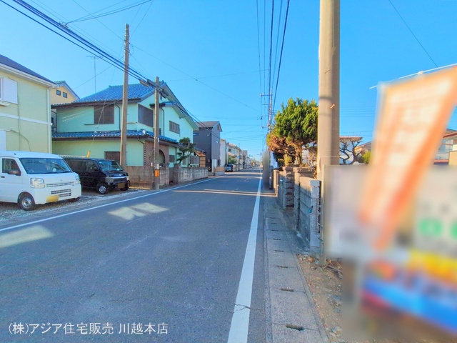 埼玉県川越市大字豊田本の新築戸建て外構写真 2025年1月29日撮影