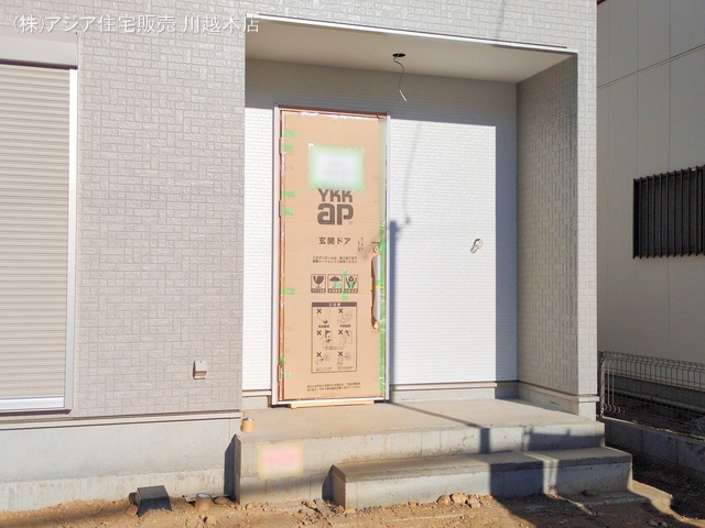 埼玉県川越市大字豊田本の新築戸建て外構写真 2025年1月29日撮影