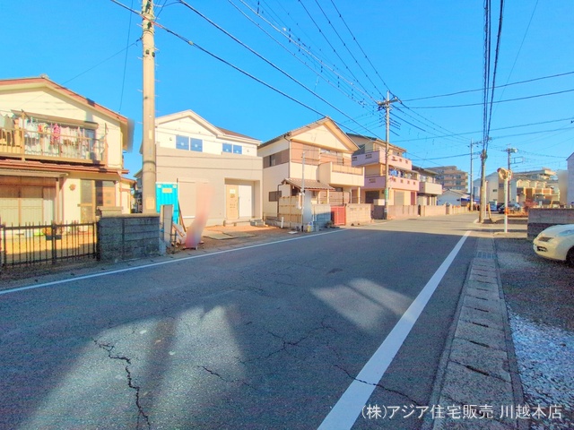 埼玉県川越市大字豊田本の新築戸建て外構写真 2025年1月29日撮影