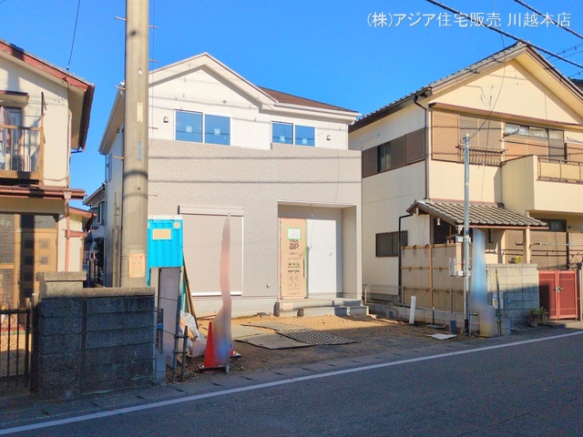 埼玉県川越市大字豊田本の新築戸建て外構写真 2025年1月29日撮影