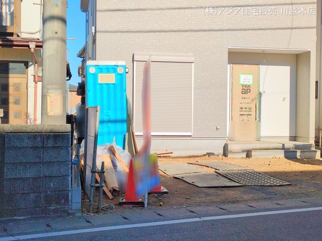 埼玉県川越市大字豊田本の新築戸建て外構写真 2025年1月29日撮影