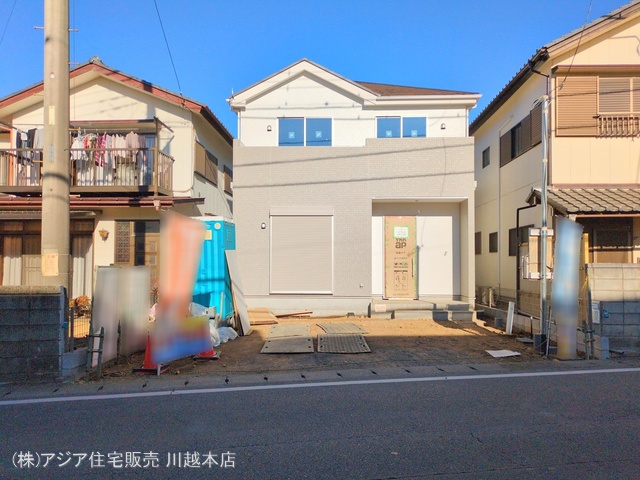 埼玉県川越市大字豊田本の新築戸建て外構写真 2025年1月29日撮影