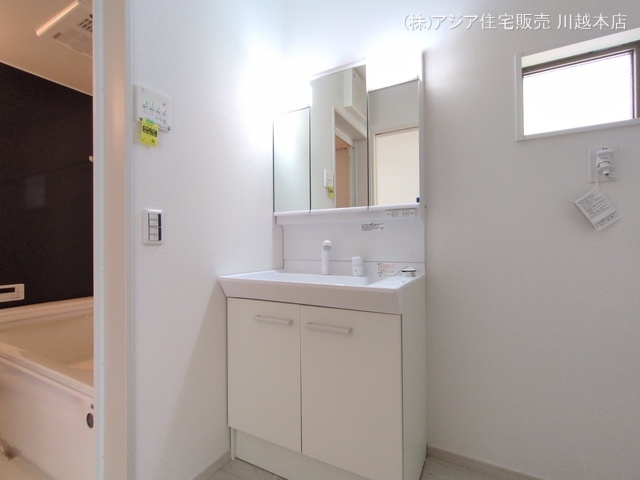 埼玉県川越市大字豊田本の新築戸建て洗面所写真 2025年8月31日撮影