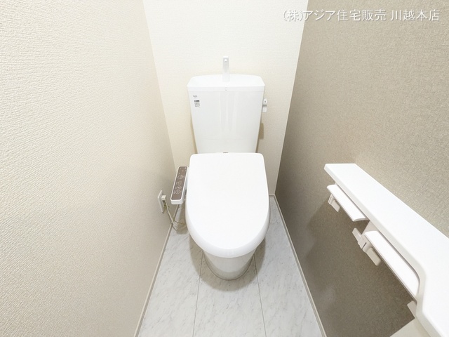 埼玉県川越市仙波町３丁目の新築戸建てトイレ写真 2025年8月24日撮影