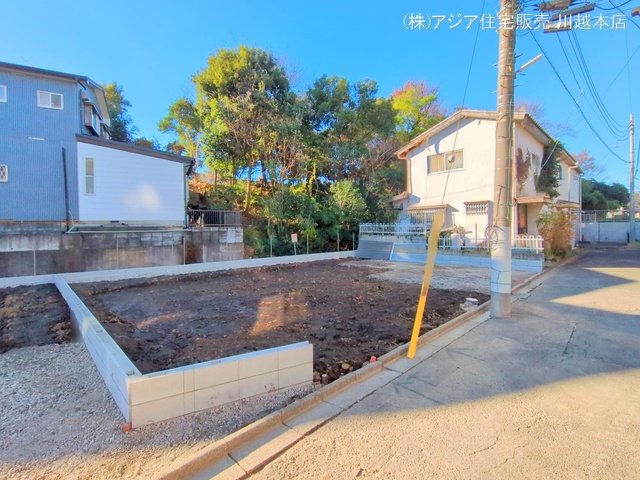 埼玉県川越市仙波町３丁目の新築戸建て更地・土地写真 2024年12月16日撮影
