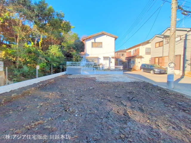 埼玉県川越市仙波町３丁目の新築戸建て更地・土地写真 2024年12月16日撮影