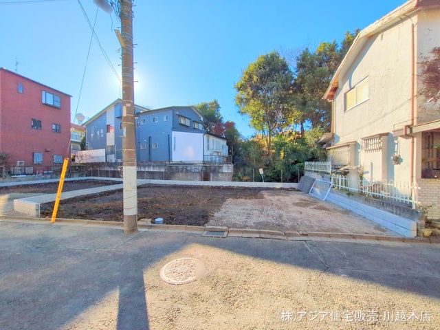 埼玉県川越市仙波町３丁目の新築戸建て更地・土地写真 2024年12月16日撮影