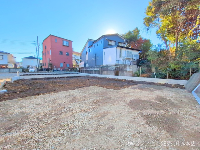埼玉県川越市仙波町３丁目の新築戸建て更地・土地写真 2024年12月16日撮影
