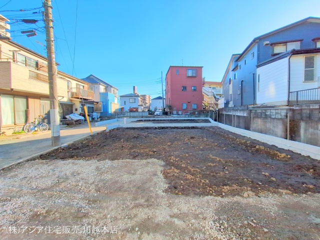 埼玉県川越市仙波町３丁目の新築戸建て更地・土地写真 2024年12月16日撮影