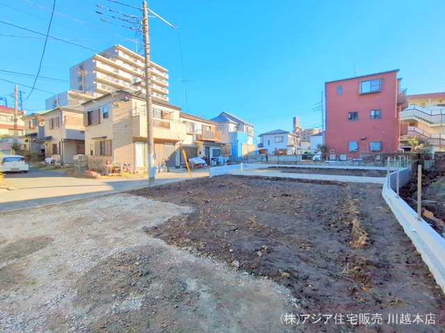 埼玉県川越市仙波町３丁目の新築戸建て更地・土地写真 2024年12月16日撮影