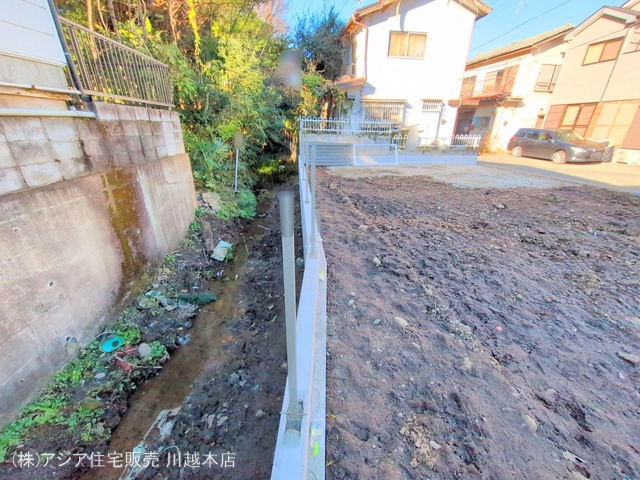 埼玉県川越市仙波町３丁目の新築戸建て更地・土地写真 2024年12月16日撮影